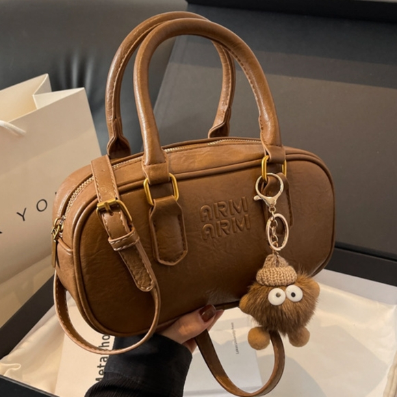 Brand New Small Women Faux  Leather Crossbody Shoulder Handbag - Picture 4 of 7